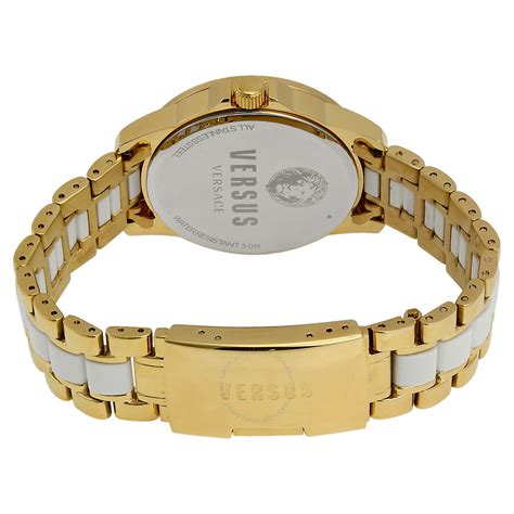 versus versace two tone white dial tokyo watch|Versus Versace Watches on Sale .